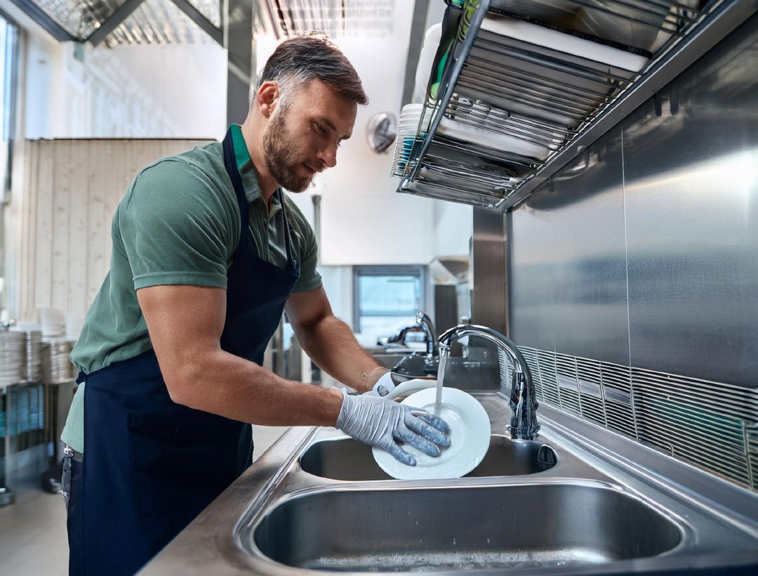 fregaderos para cocinas industriales