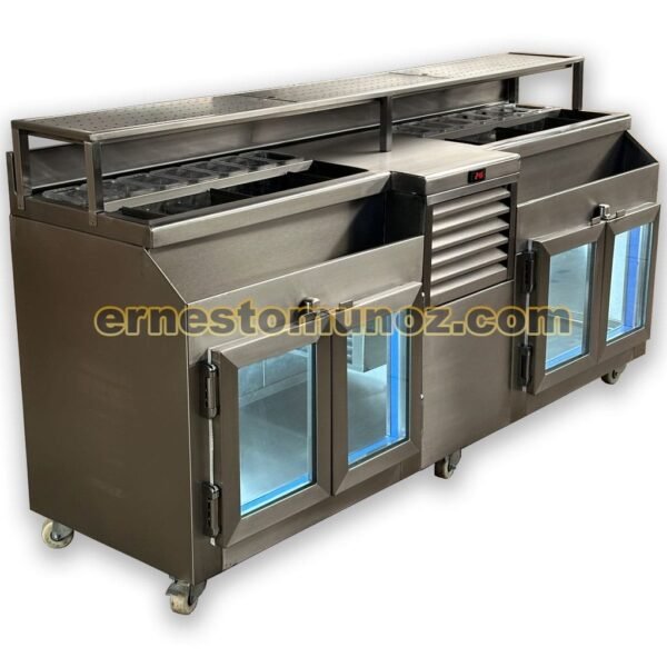 JOCKEY REFRIGERADO CON PUERTAS DOBLE 210